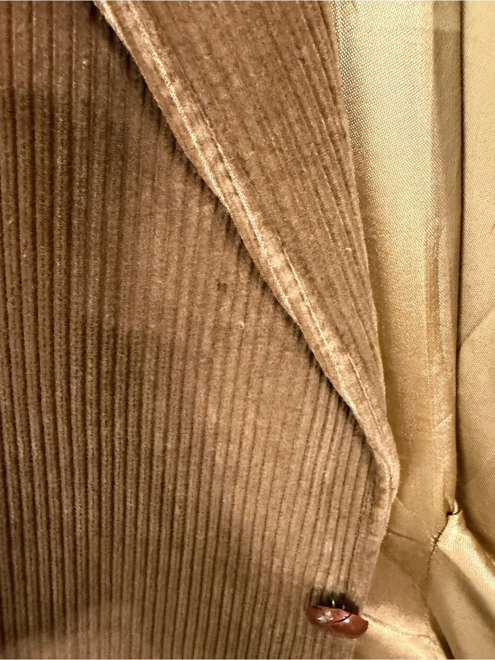 Vintage 90s Corduroy Blazer - Brown Oversized Sport Coat - Boyfriend Blazer - 40